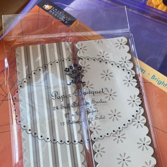 Halloween Junk Journal Scrapbooking Kit | Curated Papers, Ribbons Embellishments